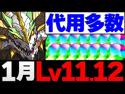 【代用解説/最新版】ノルディスでLv11.Lv12攻略編成！5分で魔法石23個GET！役割・代用・立ち回り解説！【パズドラ】