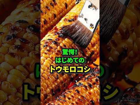 【初来日】はじめて日本のトウモロコシを食べたイタリア人が驚愕！#日本食 #外国人#とうもろこし #shorts