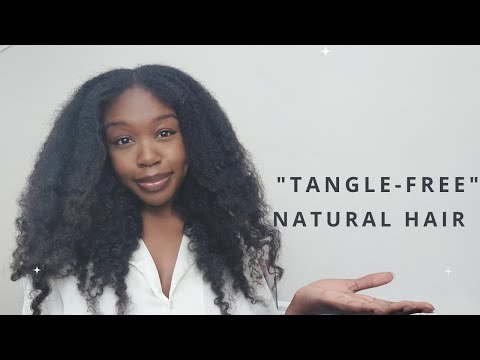 How To Stop Your Roots From Tangling| Type 4 Natural Hair