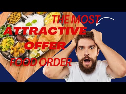 Most attractive offer on food order #food #foodorder #orderfood #orderfoodonline #offeronfood