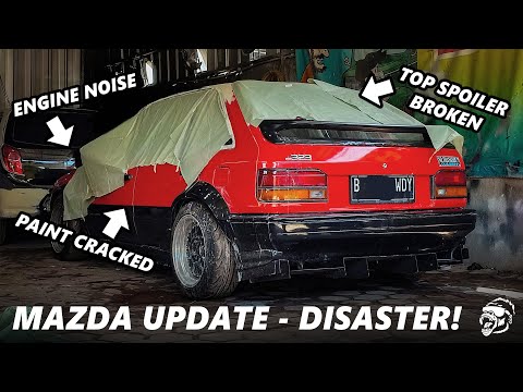 1985 MAZDA 323 BF: UPDATES ON OUR LONG-ABANDONED MAZDA 323 PROJECT!  | 80's Car Ep. 9 #mazda #323