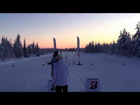 Bridgestone DriveGuard Winterreifentest AutoBild Toyota Lexus 3.12.16 Levi/Lappland/Finnland