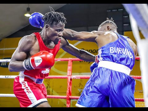 Watch Richard Kasujja (UG) Third Round KO Against Burundi's Nestor Nduwarugira #ubf #StingUganda