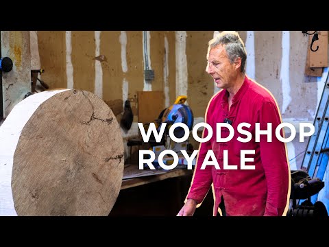 Man vs. Wood: Woodworker Takes On Slab