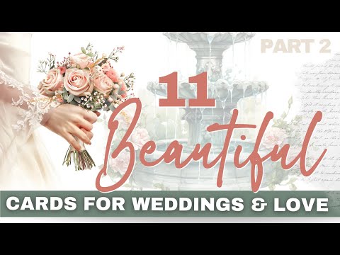 How To Embellish your Cards | Wedding & Valentine's Day Design Ideas | Card making Tutorial 2024