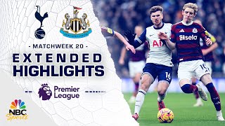 Tottenham Hotspur v. Newcastle United | PREMIER LEAGUE HIGHLIGHTS | 1/4/2025 | NBC Sports