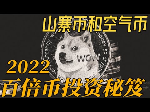 2022 百倍币投资秘笈 如何投资“山寨币”或“空气币” 币圈赚钱必备策略