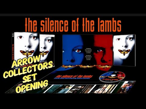 Opening THE SILENCE OF THE LAMBS. Blu-ray Collectors Set Opening. Arrow Video release