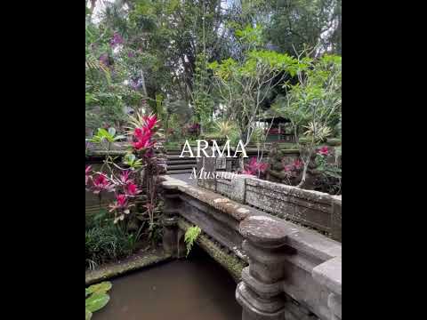 A hidden gem in Bali the ARMA Museum Ubud #arts #baliart 🇮🇩