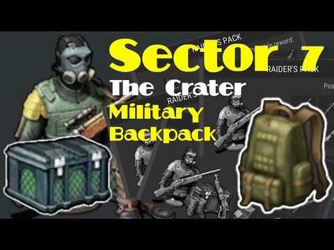 LDOE Sector 7 | Last day on earth | The crater Military Backpack #ldoesector7