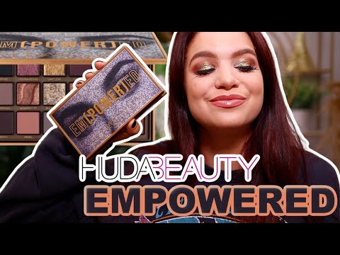 HUDA BEAUTY EM[POWER]ED PALETTE REVIEW + TUTORIAL