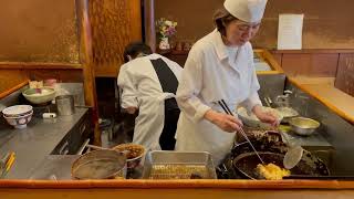 東京赤坂「天茂」かき揚丼