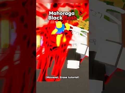 MAHORAGA BLACK FLASH !!#jujutsushenanigans #roblox #foryou #shenanigans #jjk #jjs #anime #mahoraga