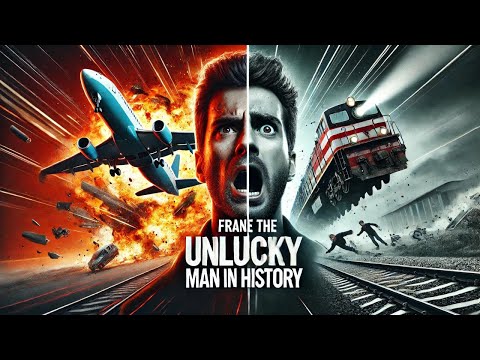 The Unluckiest Man in History - The Man Who Survived 7 Deadly Accidents! 🚂✈️🛑#weirdfacts