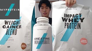 MYPROTEIN ／ ウエイトゲイナー ・ ホエイプロテイン ・ クレアチン モノハイドレート