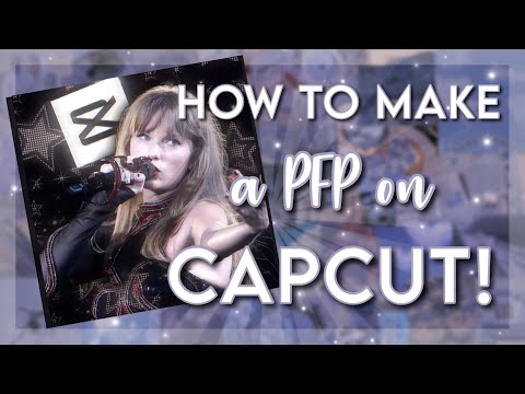 ♡︎How to make a PFP on CAPCUT! EASY! #tutorial #capcut #edit