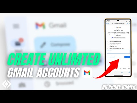 How to create UNLIMITED Gmail ACCOUNTS without Phone number Verification