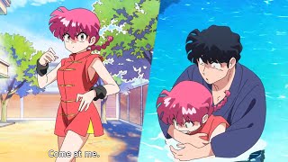 You're Definitely A Woman 😳 Anime Funny Moment - Ranma らんま Ep 1