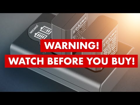 Watch before you buy the Neewer NP-FW50 battery