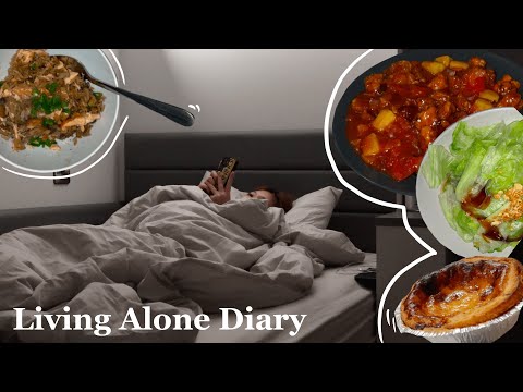 𝗜𝗘 𝟯𝟮｜What I eat in a day😋、挑戰新料理👩🏻‍🍳、咕咾肉🥓、三文魚燴飯🐟