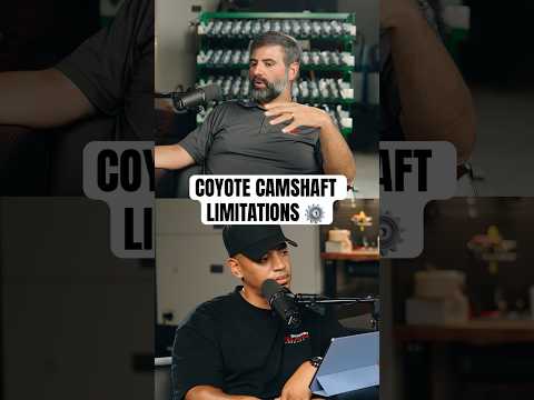 Coyote F150 Stock Camshaft Limitations 😳 #shorts