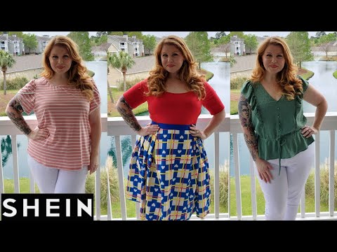 SHEIN Plus Size Spring Try On Haul | March 2023 | #sheincurve