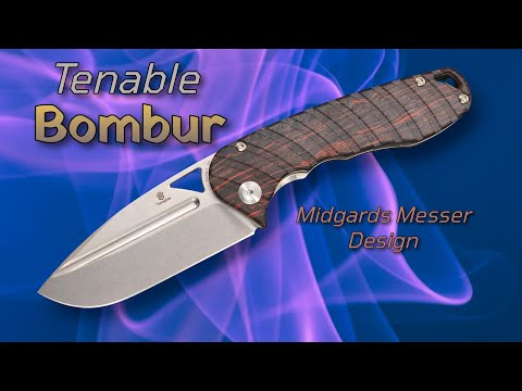 Tenable Bombur:  Stout Heavy Duty Linerlock - Not a Dwarf by Any Means!