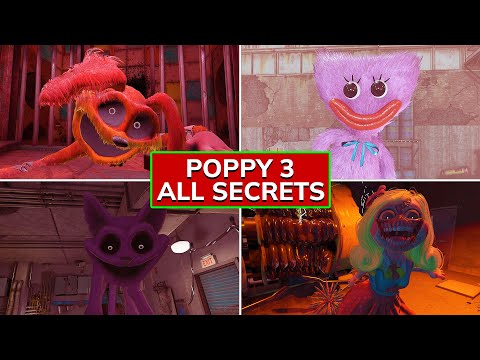 Poppy Playtime 3 All Secrets and Easter Eggs