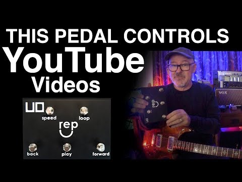 This Pedal Controls YouTube Videos | UD Rep Pedal | Tim Pierce