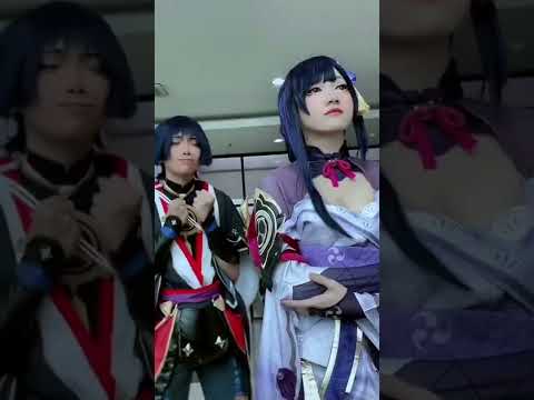 Scaramouche cuma mau dimanja mama Ei ;( - Genshin Impact Cosplay [IceTea & Jetsukii Cosplayer]