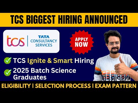 🔴TCS Biggest Hiring Drive for Freshers | Ignite & Smart Hiring for 2025 Batch | @frontlinesmedia