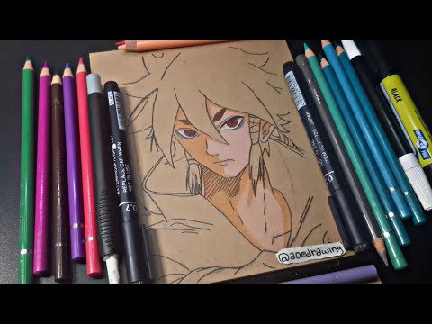 🔴 Drawing Indra Otsutsuki Part 2 Finishing ( Mewarnai aja ) 😊