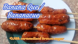 Banana Que /Bananacue /secreto para dumikit ang sugar sa saging