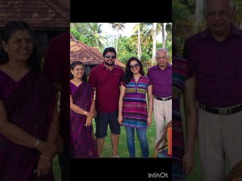 manju warrier with family 👀❤️#malayalam #actress#manjuwarrier #family #shorts