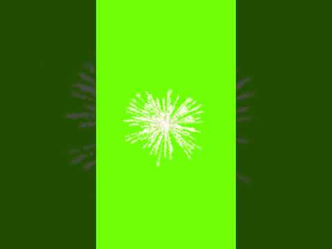 Small Greenscreen Firework for Party Animation Stuff