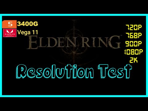 ELDEN RING | Ryzen 5 3400G Vega 11 2x8 (2666MHz) 16GB RAM