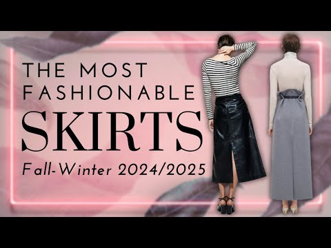 The most fashionable skirts Fall-Winter 2024/2025