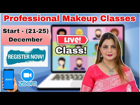 Professional Makeup Classs | Basic to advance makeup classes | Zoom Classes | Sumansi Sahgal