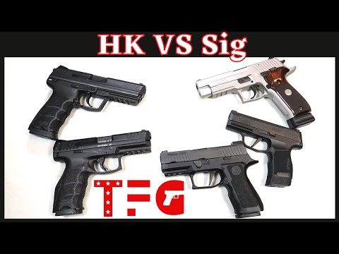 HK VS Sig "Handgun Showdown" - TheFirearmGuy