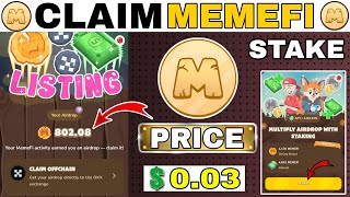 MEMEFI CLAIM OFFCHAIN | 😡 MEMEFI PRICE 0.05 ❌ PREDICTION | HOW TO WITHDRAWAL MEMEFI COIN | MEMEFI