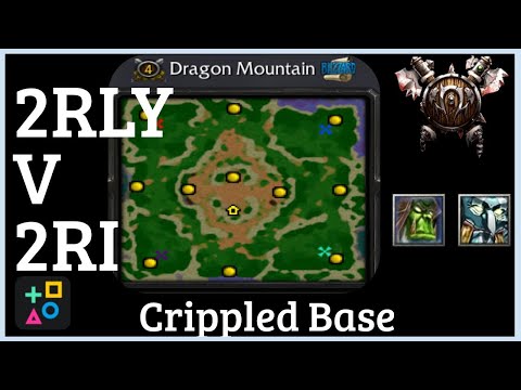 ⬜🪓Dragon Mountain [2v2] - Orc & Night Elf vs. Human & Night Elf - Lym POV