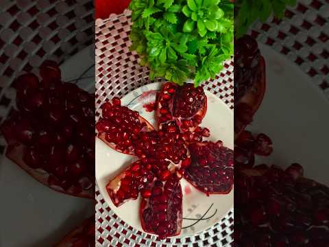 Deseed pomegranate the easy way #yummy