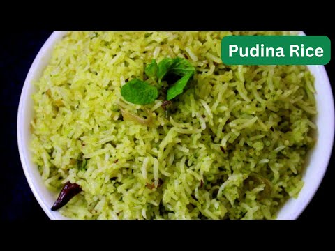 pudina rice recipe | pudina pulao recipe | Easy And Quick Pudina Rice Recipe #cooking #homemade