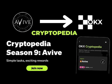 Avive New Update || Avive & OKX Cryptopedia season 9 || Avive NFT Claim #aviveminingapp #okx #avive