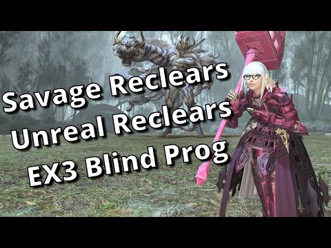 Arcadion Savage, Unreal, And then EX3 Blind Prog! FFXIV Dawntrail