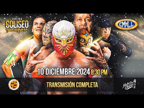 CMLL DESDE LA ARENA COLISEO DE GUADALAJARA: MARTES DE GLAMOUR / 10 DE DICIEMBRE