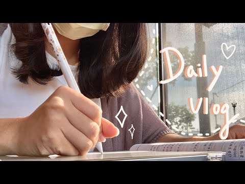 Daily Vlog 丨營養系國考生的生活日常📚丨大四校園生活倒數中