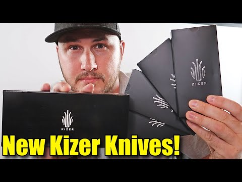 Kizer Sent Me 5 New Knives And I am Impressed!