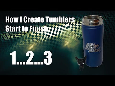 Creating One Of A Kind Tumblers With the Xtool D1