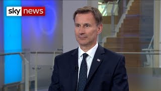 Jeremy Hunt - I will not prorogue Parliament